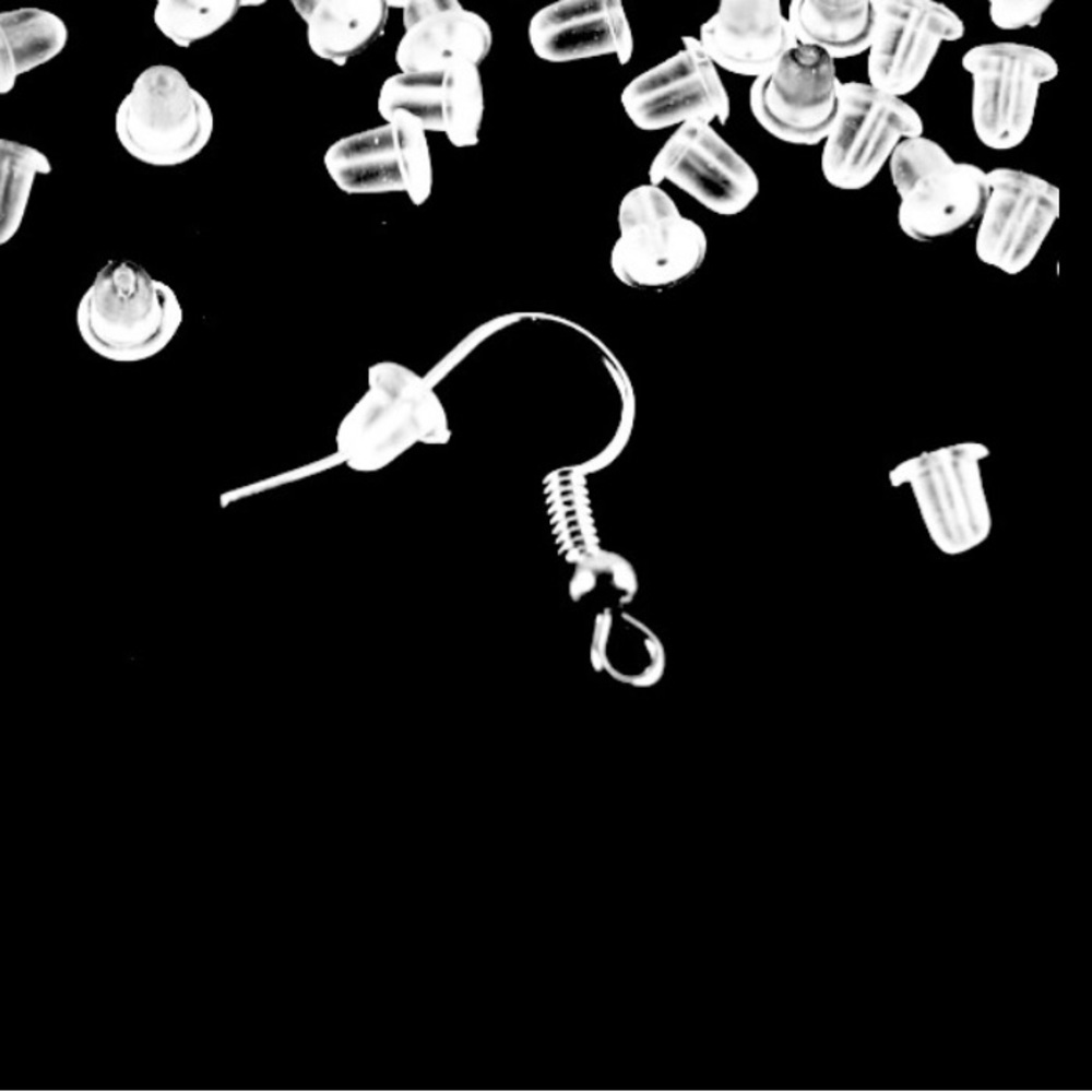EARRING BACKS 20 pcs per pack | Silicone | Holds Earring Position